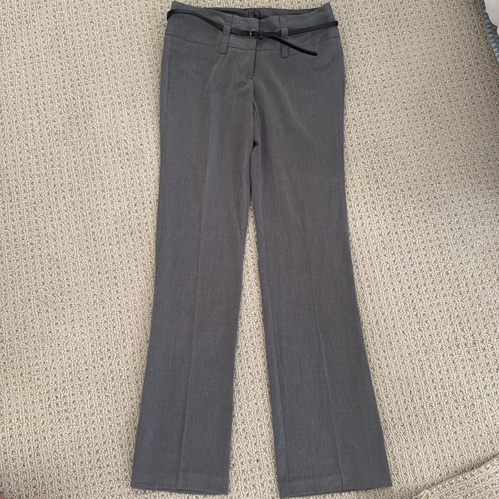 Guess Gray straight leg Dress pants